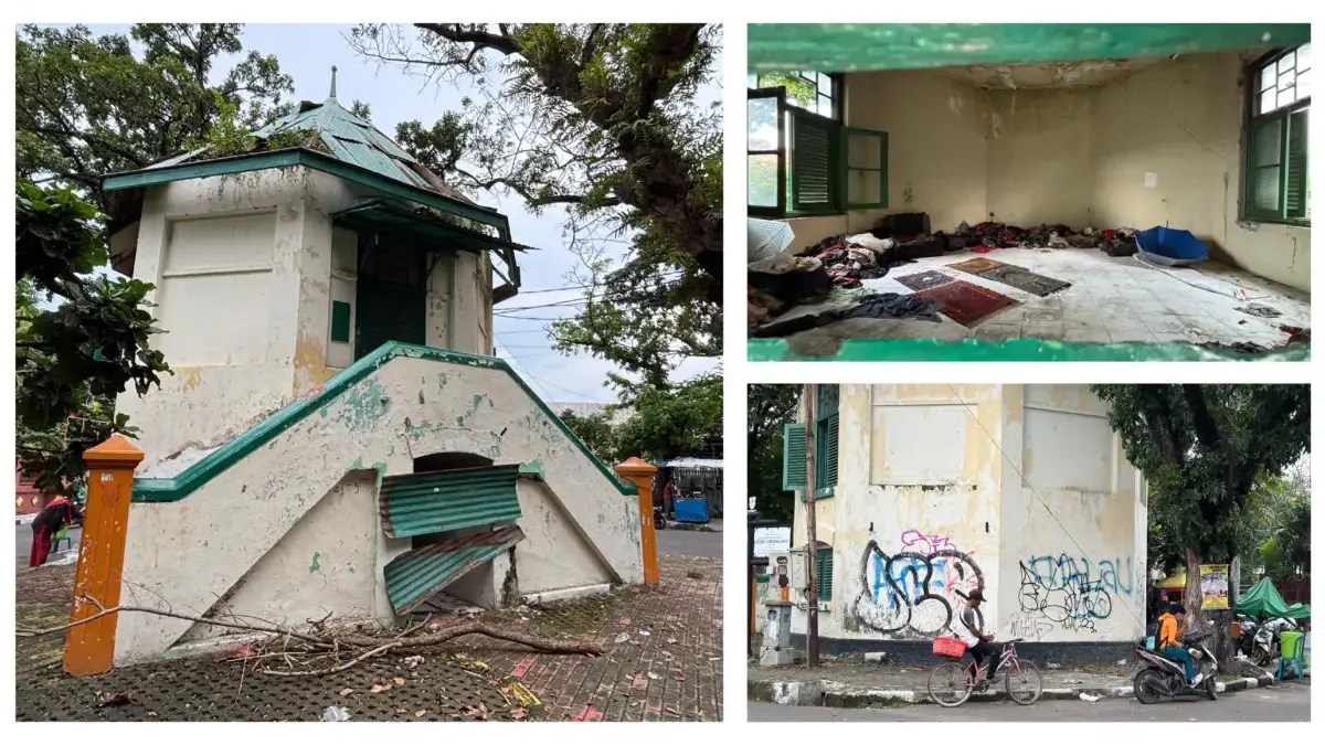 gedung bunder cirebon tak terawat