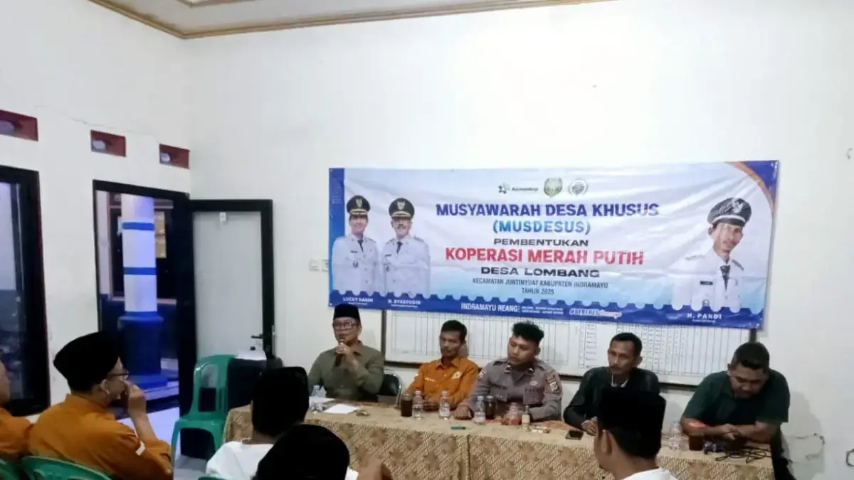 pembentukan koperasi desa merah putih indramayu