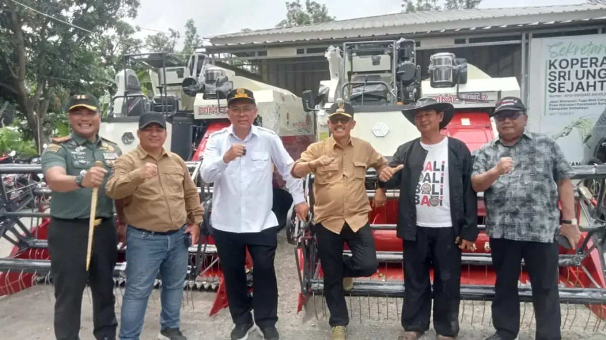 panen raya dan percepat tanam padi