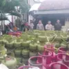 Barang bukti tabung gas