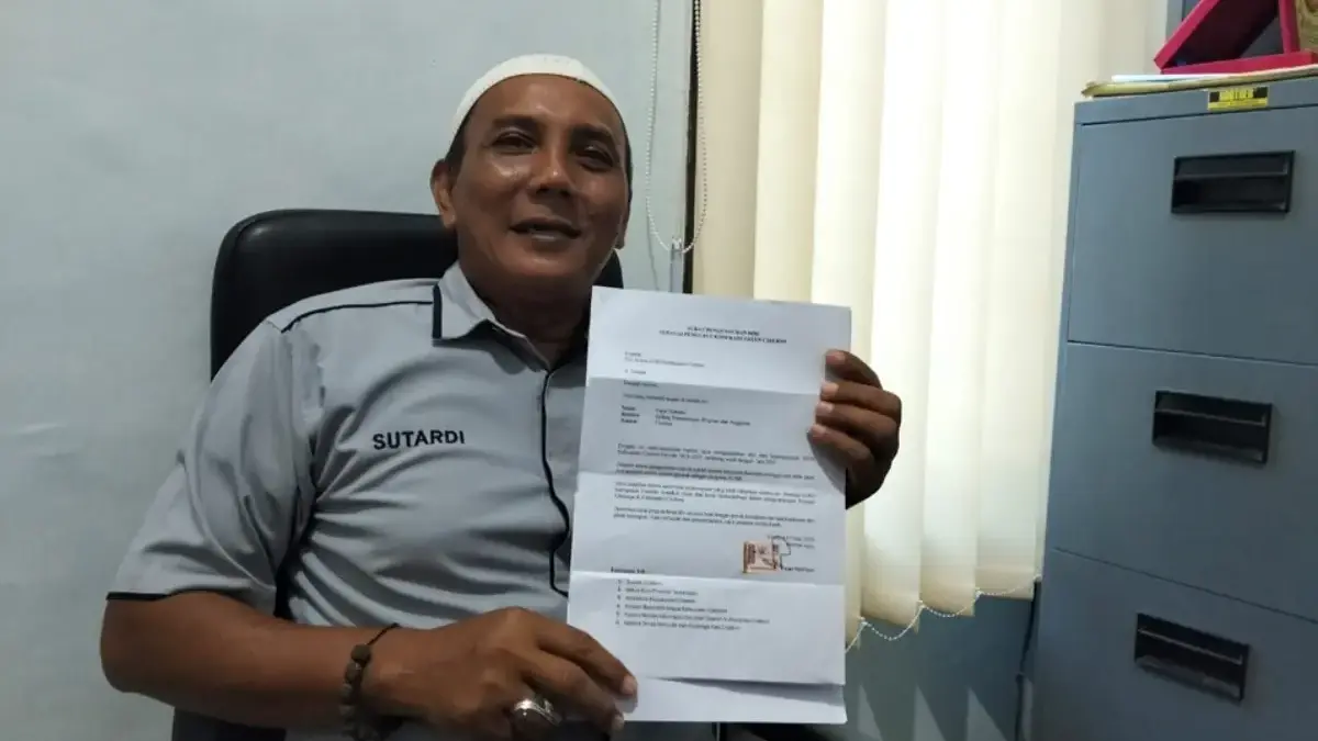 Ketua Umum KONI Kabupaten Cirebon Sutardi Raharja SH
