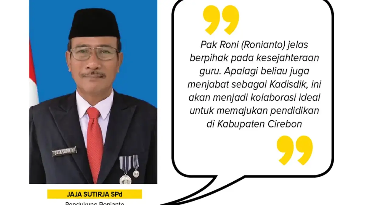 tokoh pendukung Jaja Sutirja SPd,