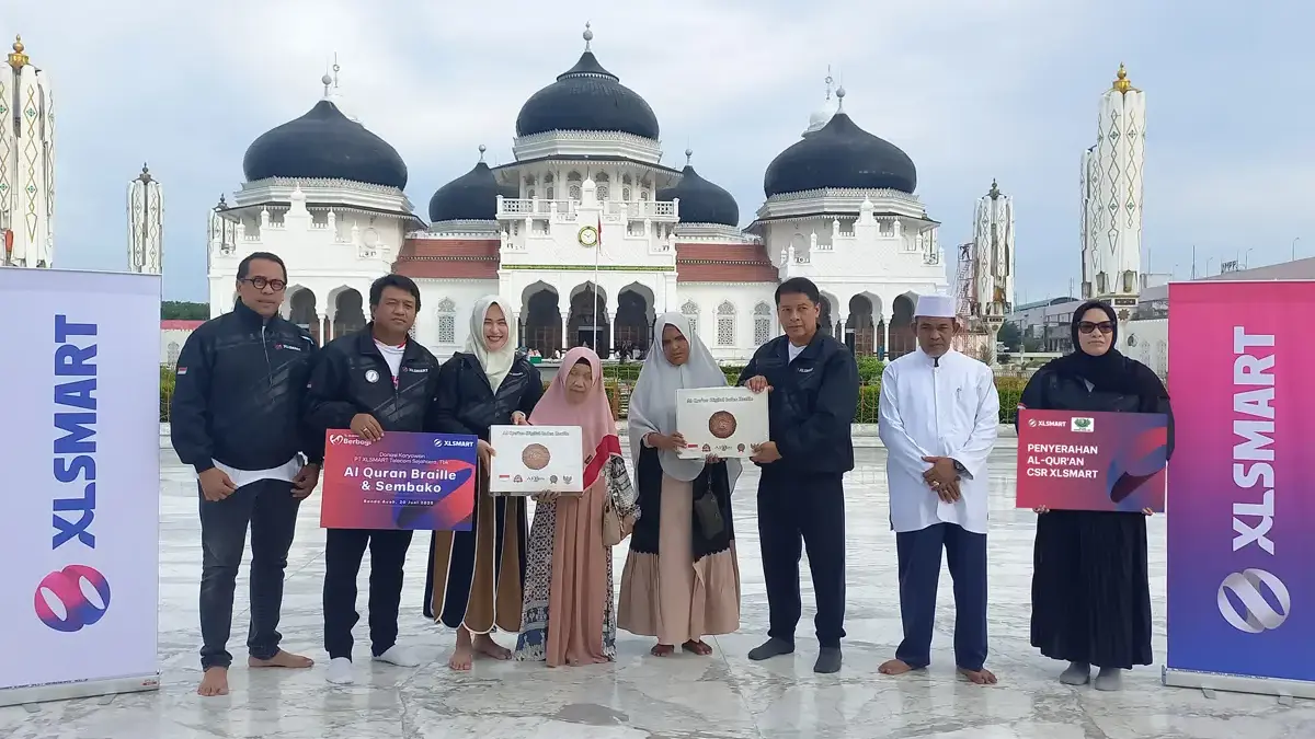 XLSMART Perluas Jaringan, Dorong Kemajuan Digital di Aceh