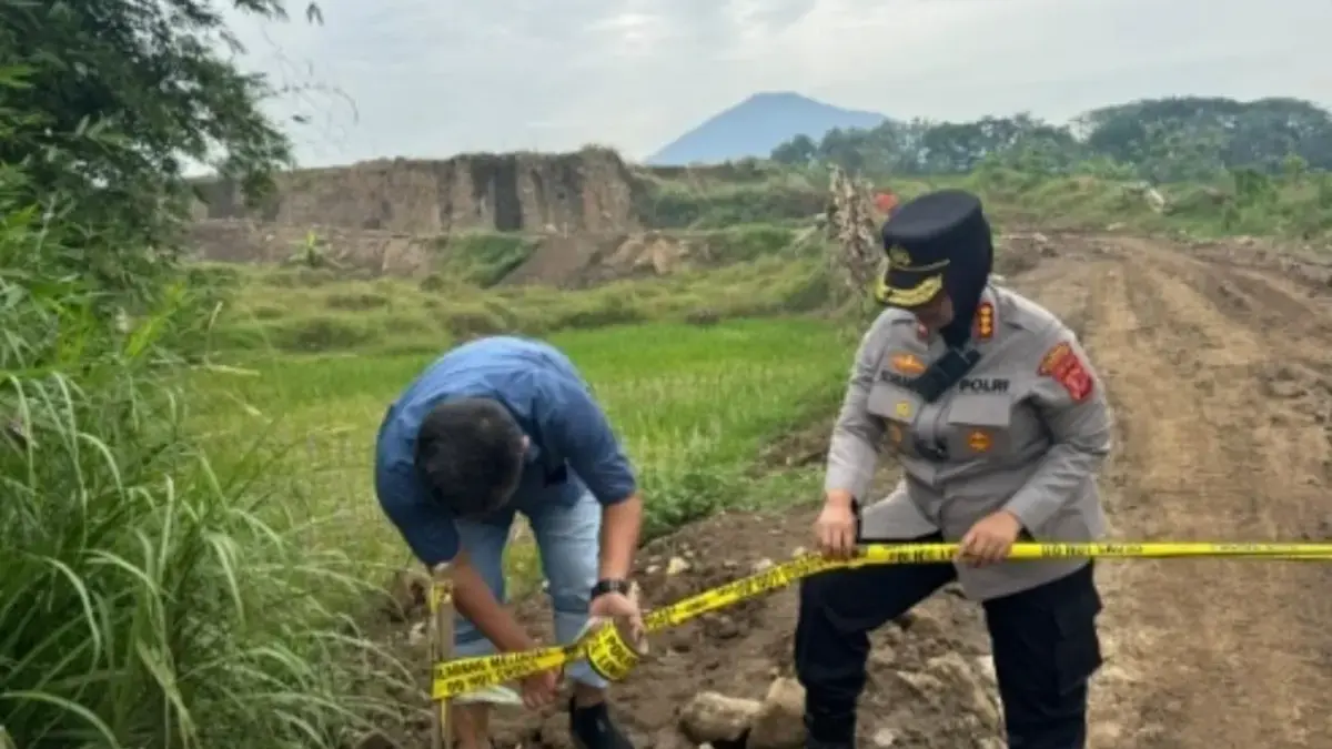 polresta cirebon tutup galian c di beber