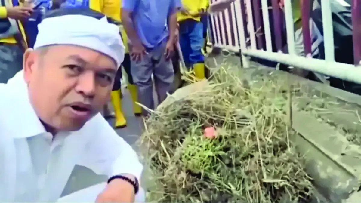 kdm bersih bersih kawasan trusmi