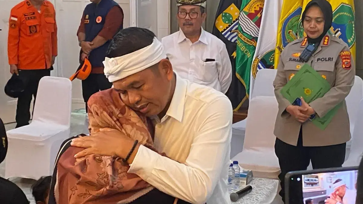 keluarga korban gunung kuda terima santunan dari kdm