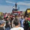 sopir truk demo di cirebon