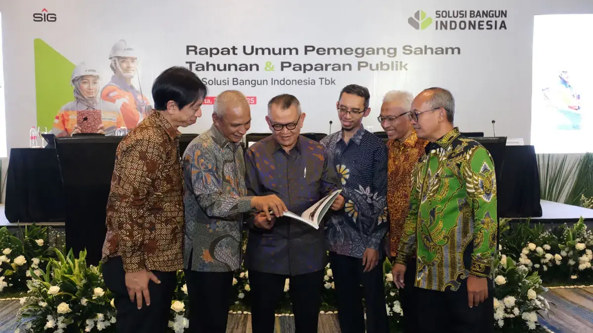 Bagikan Dividen Rp372,5 Miliar, Solusi Bangun Indonesia Tunjukkan Ketangguhan di Tengah Tekanan Industri