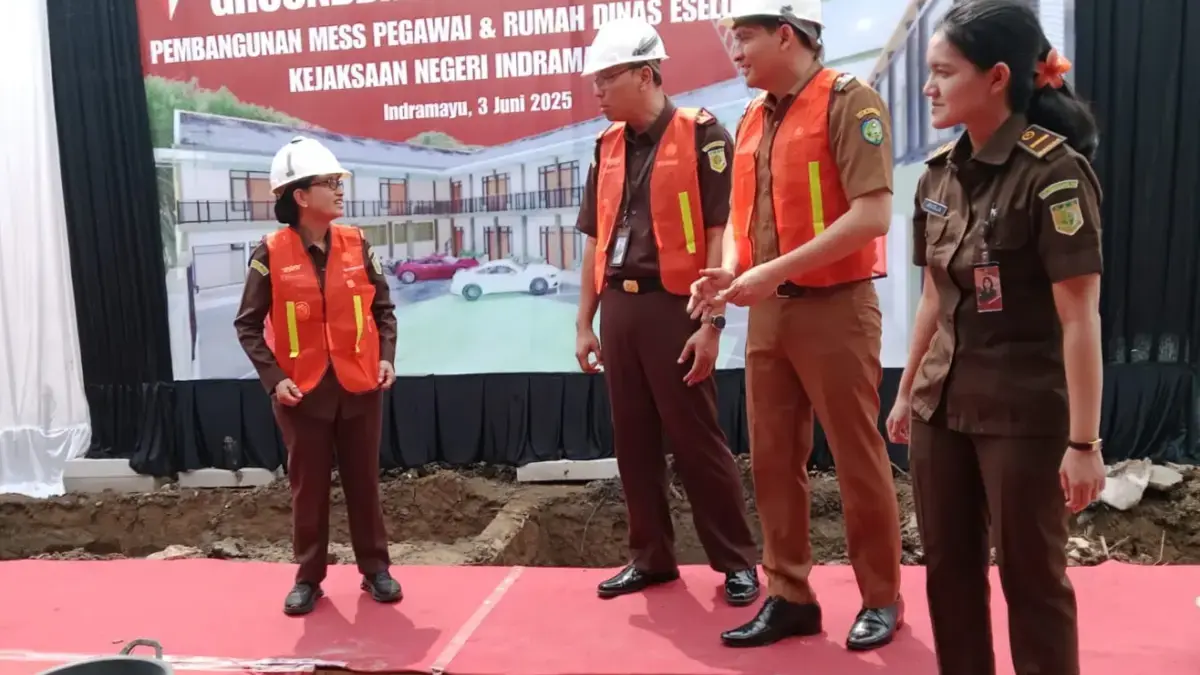 pemkab dan kejari indramayu bangun mess dan rumah dinas bagi pegawai kejaksaan