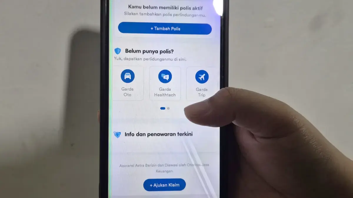 virtual melalui aplikasi myGarda