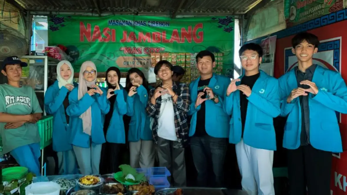 nasi jamblang mas coy mahasiswa feb ugj