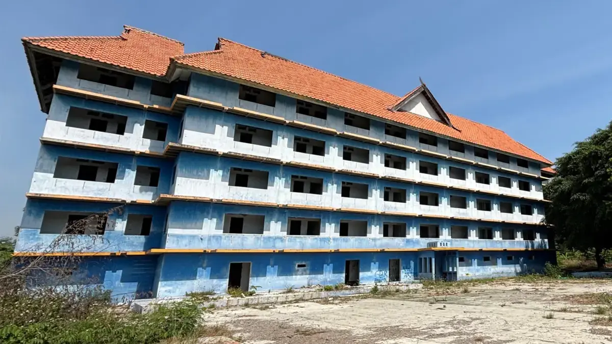 rusun dukuh semar terbengkalai 