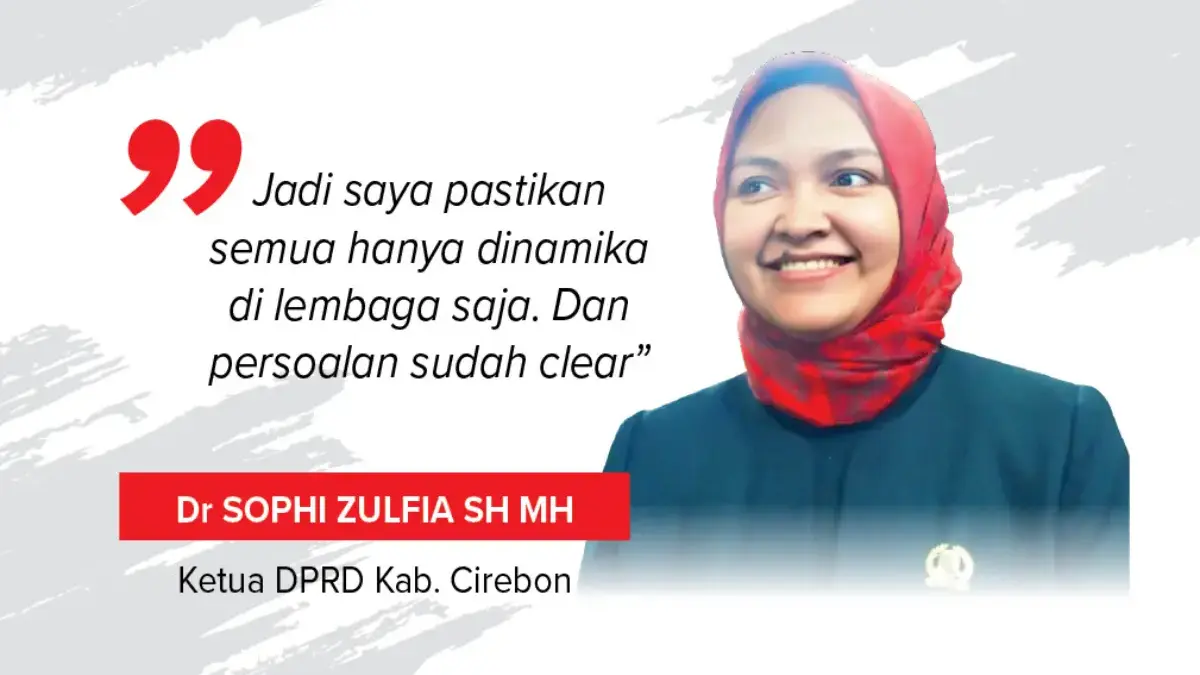 Dr Sophi Zulfia SH MH Ketua DPRD Kab. Cirebon