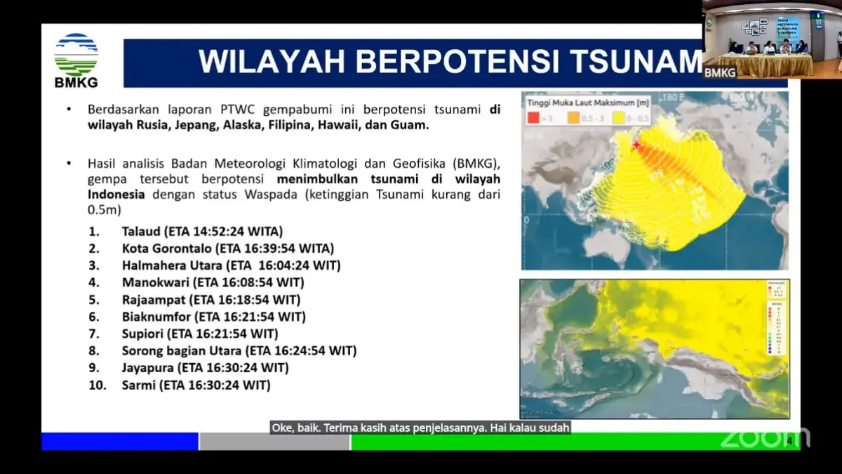 tsunami indonesia hari ini
