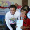 Penari topeng cilik
