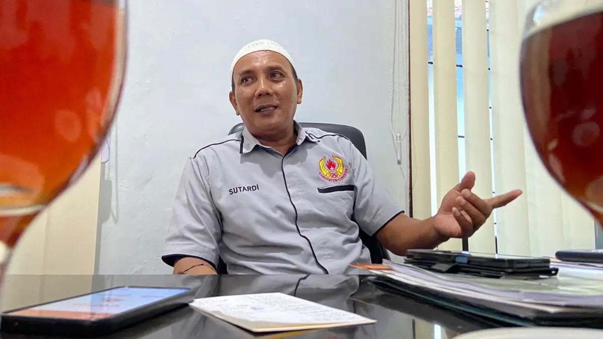 Ketua KONI Kabupaten Cirebon Sutardi Raharja