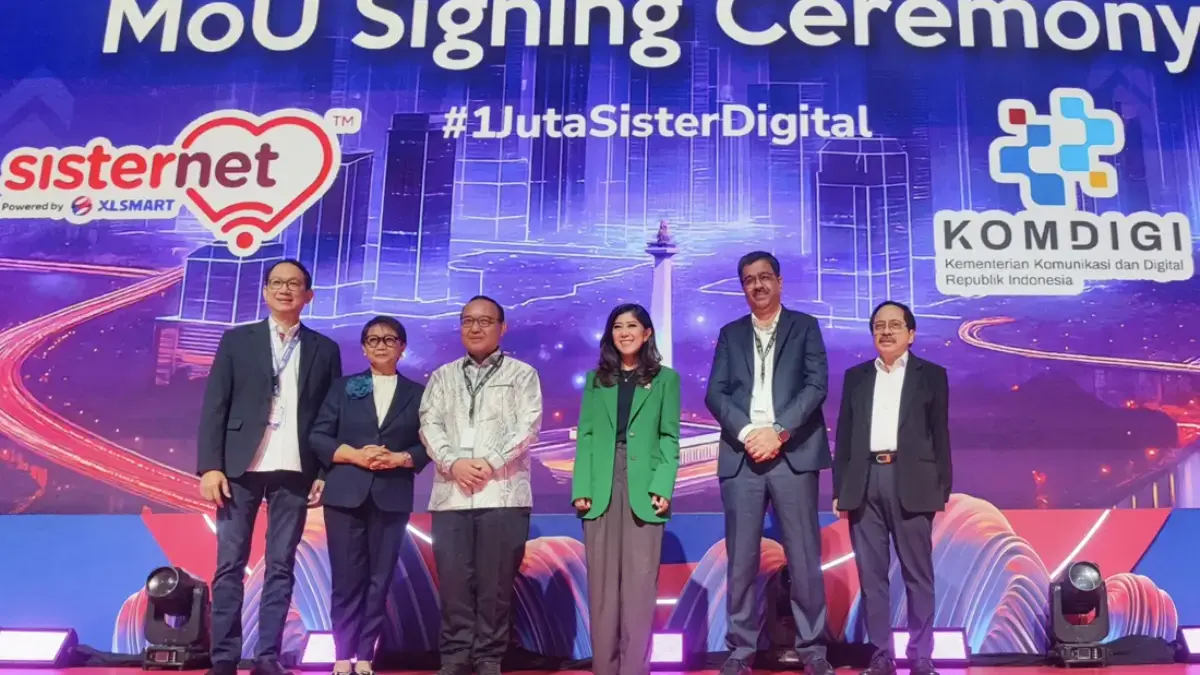 Dorong Transformasi Digital Perempuan, XLSMART dan Komdigi Hadirkan Program #1JutaSisterDigital