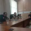 Warga Ujunggebang mendatangi Inspektorat Kabupaten Cirebon