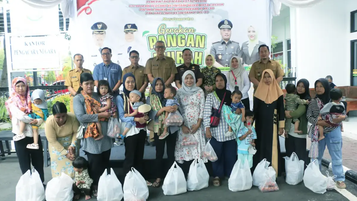 GPM di halaman Kantor Kejari Kota Cirebon,