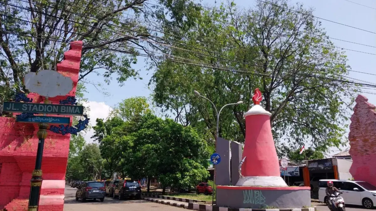 Penerangan Stadion Bima