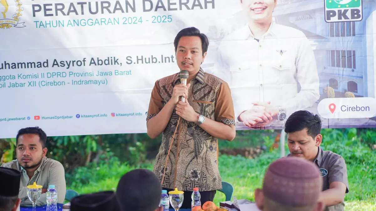 Anggota DPRD Jabar M Asyrof Abdik