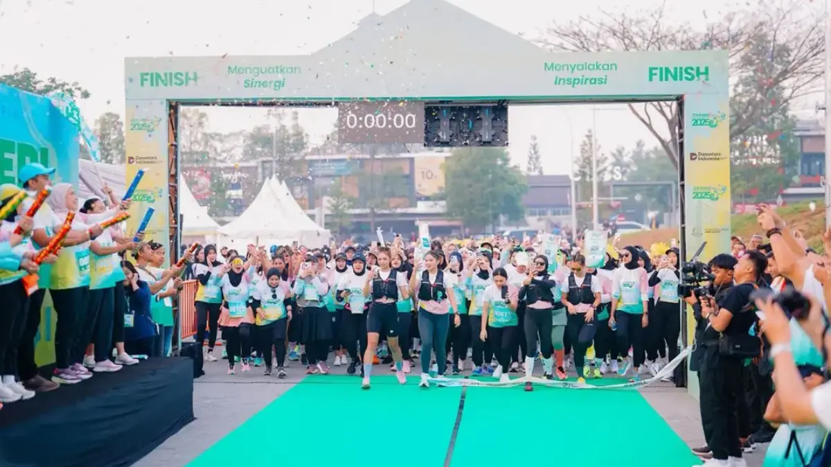 Adhyaksa Electric Woman Run 2025.