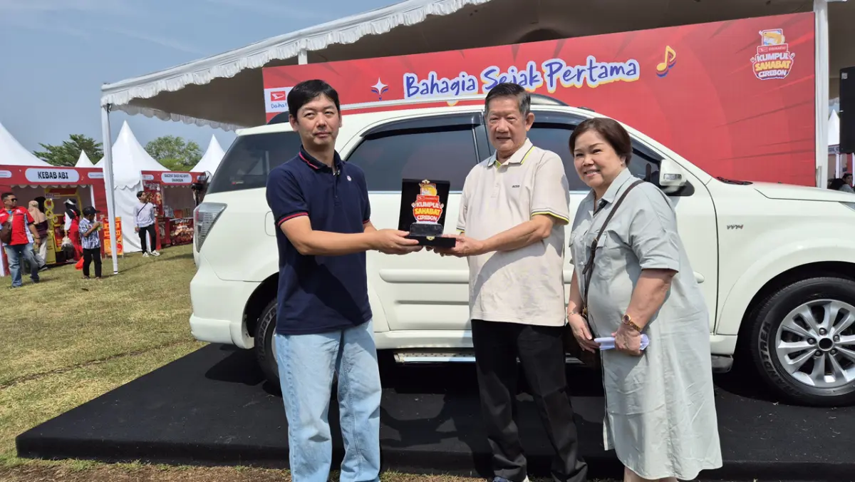 Penghargaan dari PT Astra International Daihatsu