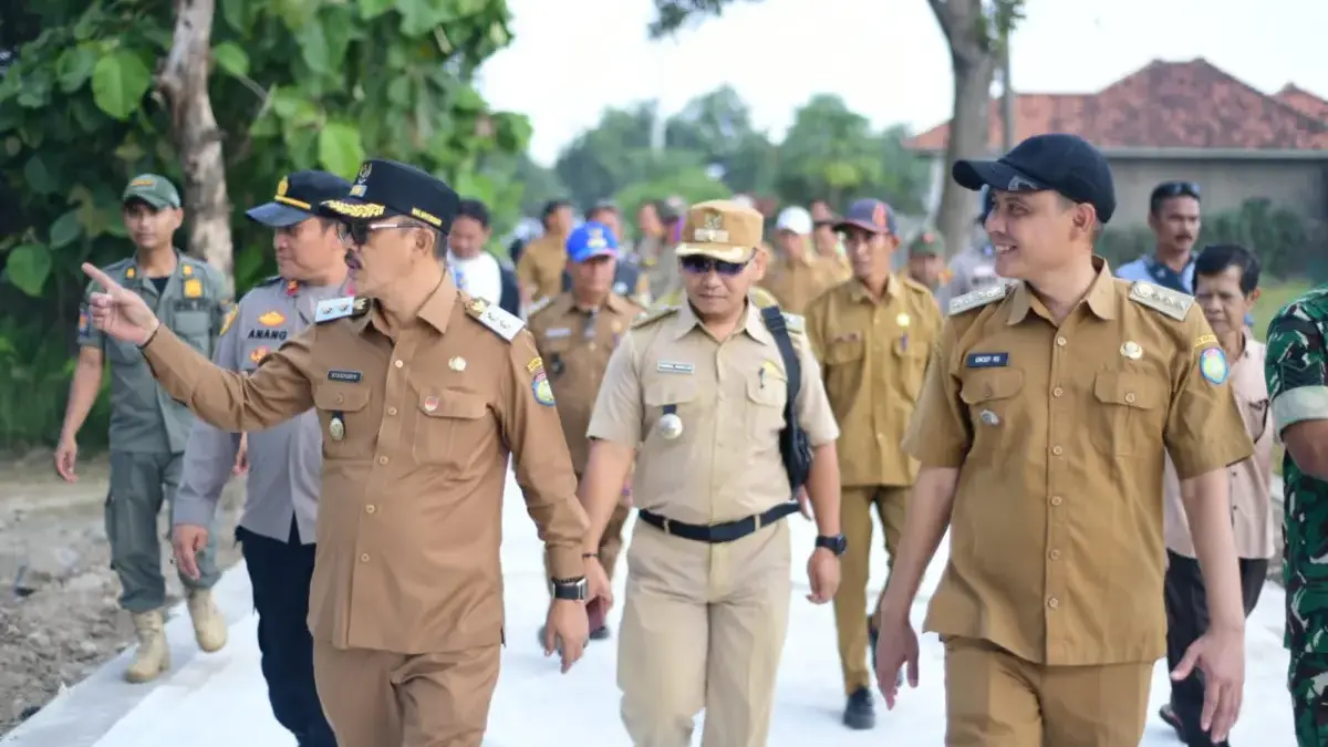 jalan penghubung Jatimulya-Cikedung