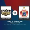 Dewa United vs Persija Jakarta