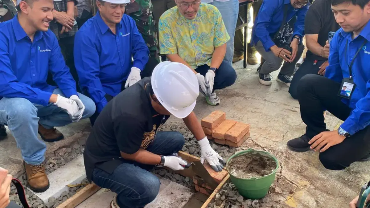 Peletakan batu pertama pembangunan kawasan pelatihan mengemudi