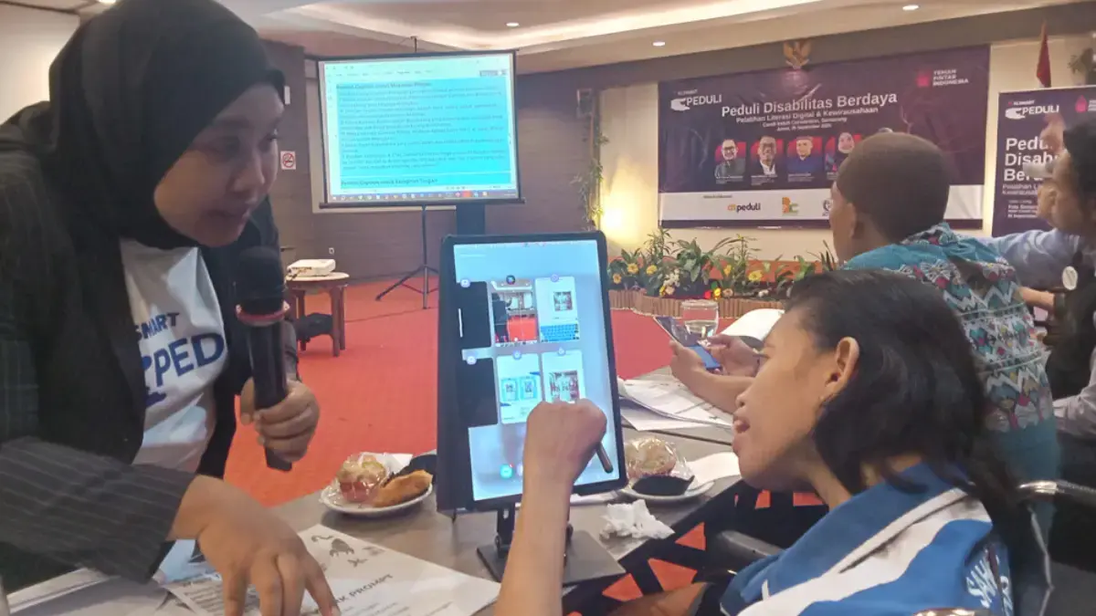 Dukung Keberagaman dan Inklusi, XLSMART Gelar Pelatihan Digital dan Wirausaha bagi Disabilitas di Semarang