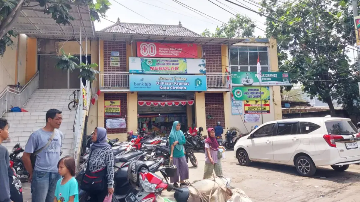 pasar tradisional milik Pemkot Cirebon