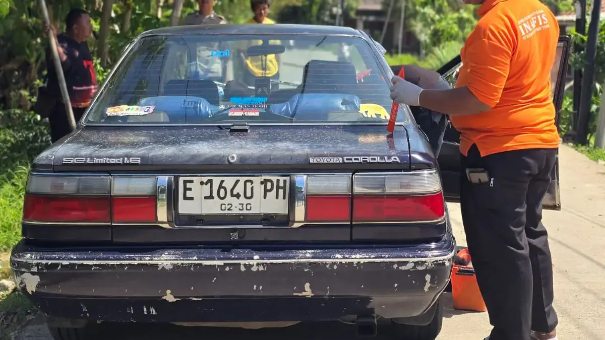 Diduga Mobil Korban Ditemukan di Pinggir Jalan