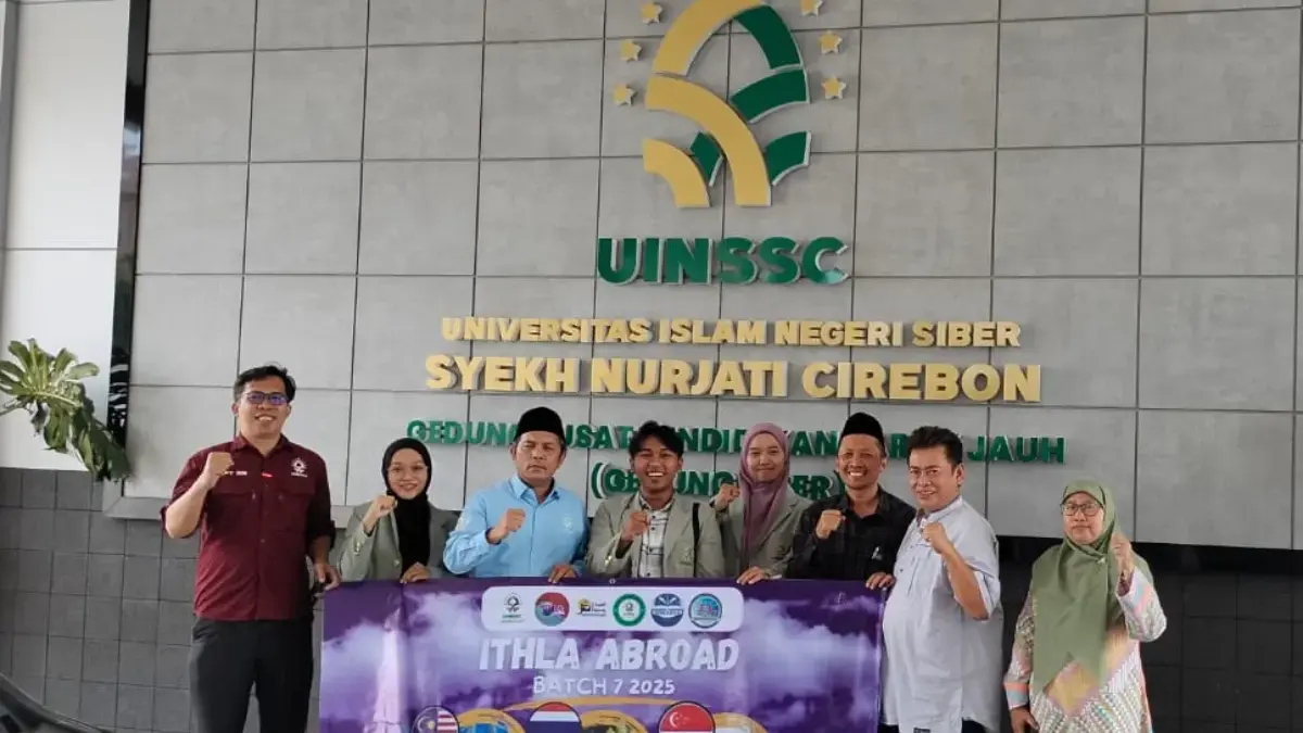 Rektor UINSSC Lepas Mahasiswa BSA untuk Program ITHLA Abroad 2025 ke Tiga Negara ASEAN.
