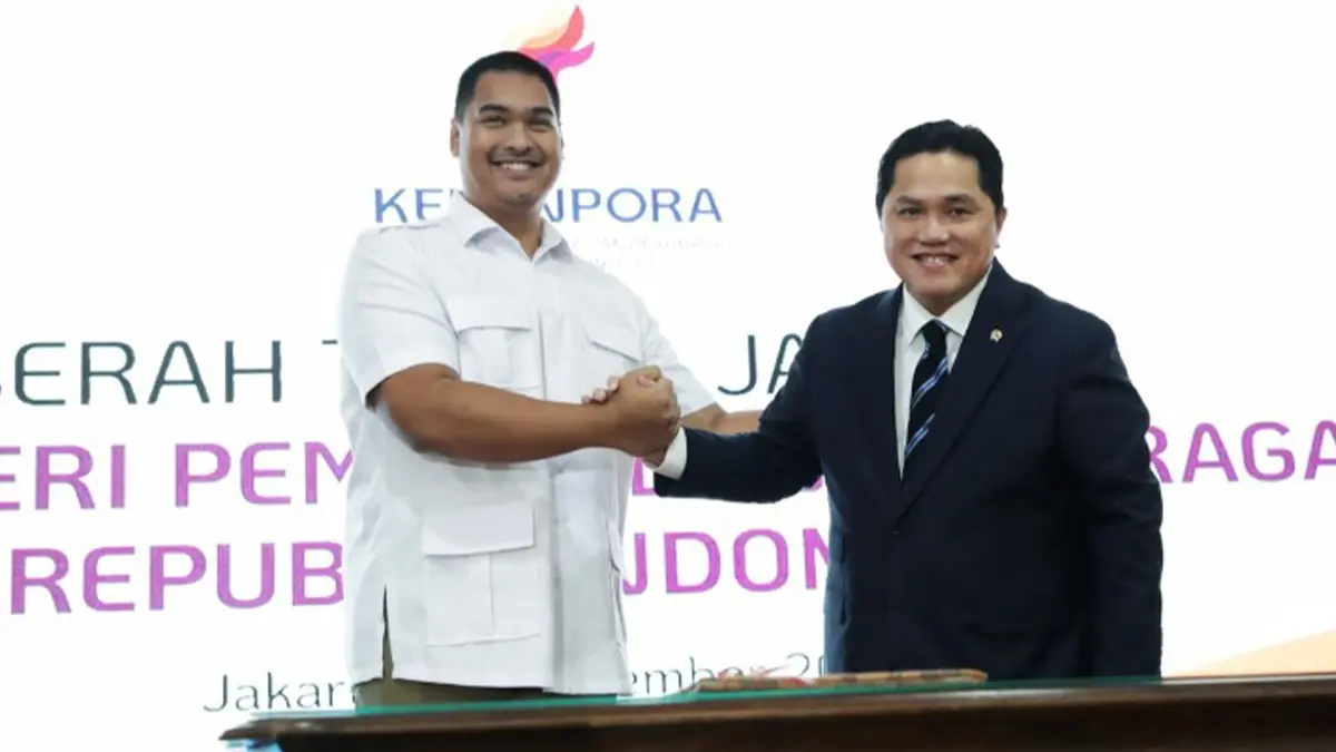Menpora Erick Thohir Langsung Konsolidasi