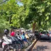 Trotoar di Jalan Perjuangan Kota Cirebon
