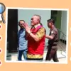 Mantan Walikota Cirebon Nashrudin Azis kembali menjalani pemeriksaan