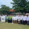 Upacara peringatan Hari Santri