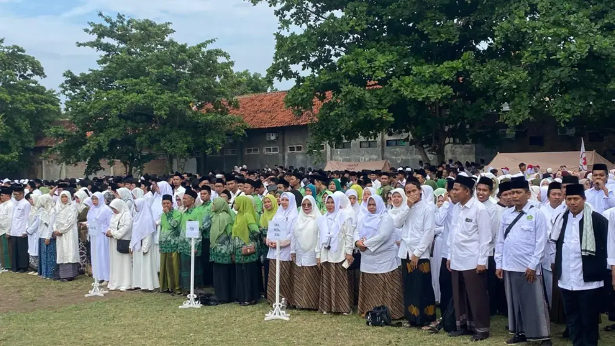 Upacara peringatan Hari Santri