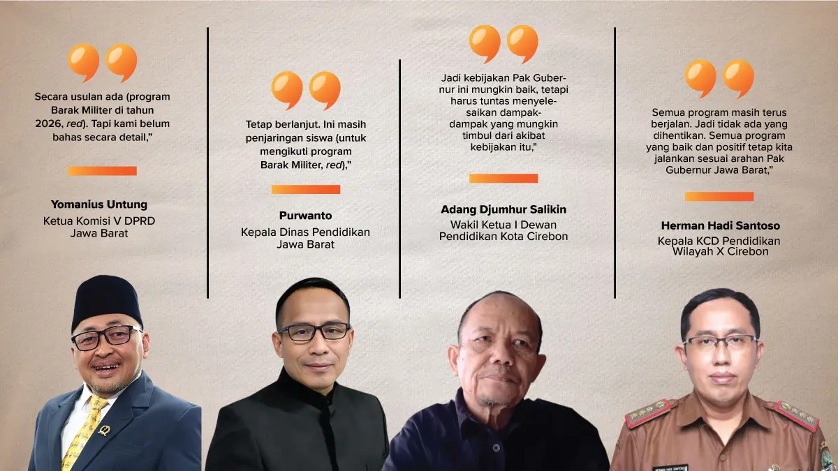Disdik Jabar sebut tetap jalan termasuk Barak Militer