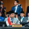 Presiden Prabowo Subianto menghadiri sesi pleno KTT ke-47 ASEAN