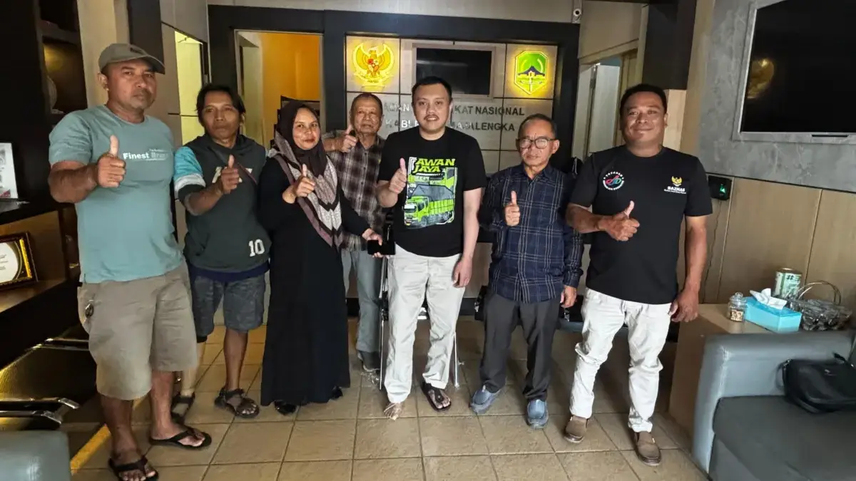 Senyum Haru Penerima Kaki Palsu dari Baznas Baznas Majalengka