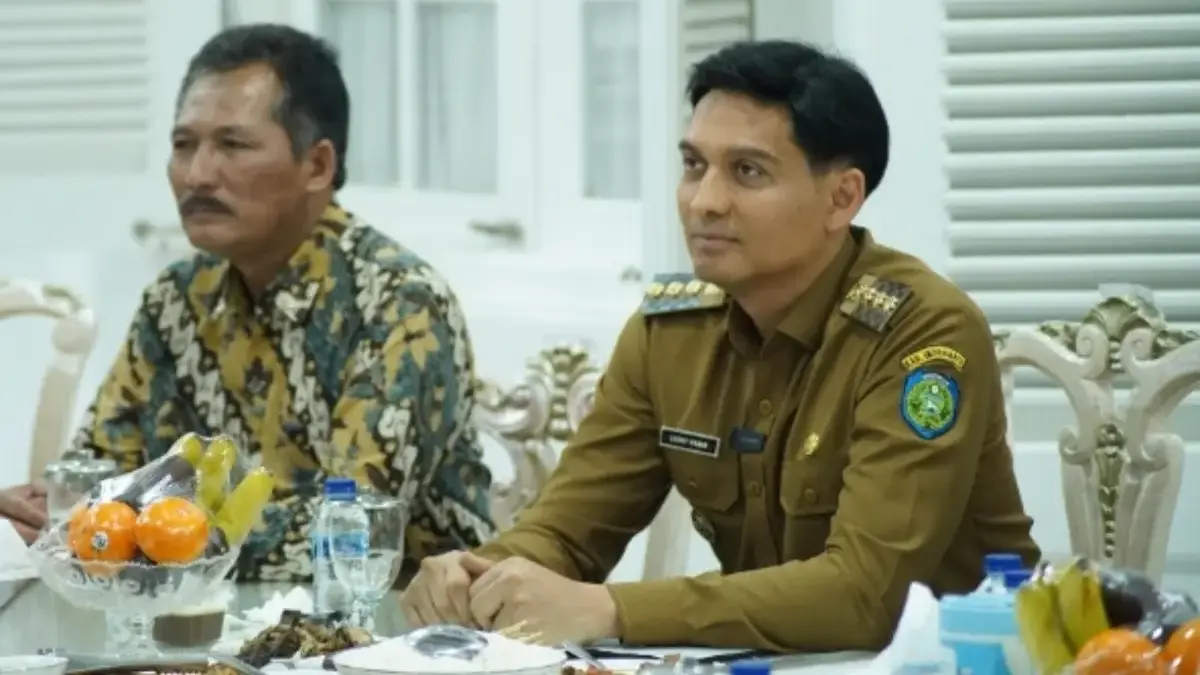 pisah sambut kepala kantor ATR/BPN Indramayu