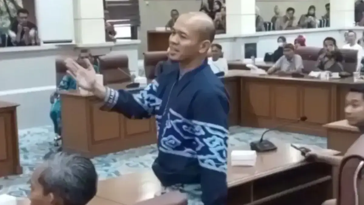 ibnu riyanto walk out