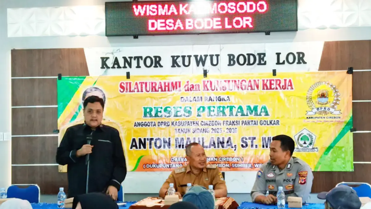 Anggota DPRD Kabupaten Cirebon Anton Maulana ST MM