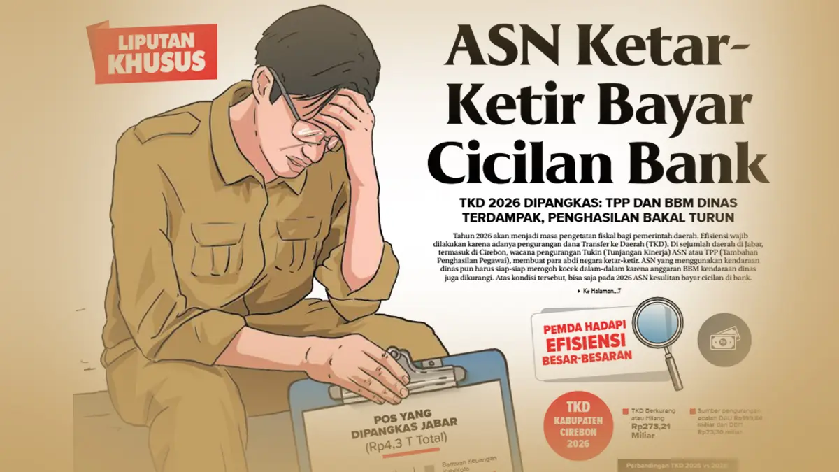 TKD 2026 Dipangkas: BBM Dinas dan TPP Terdampak, Penghasilan Bakal Turun