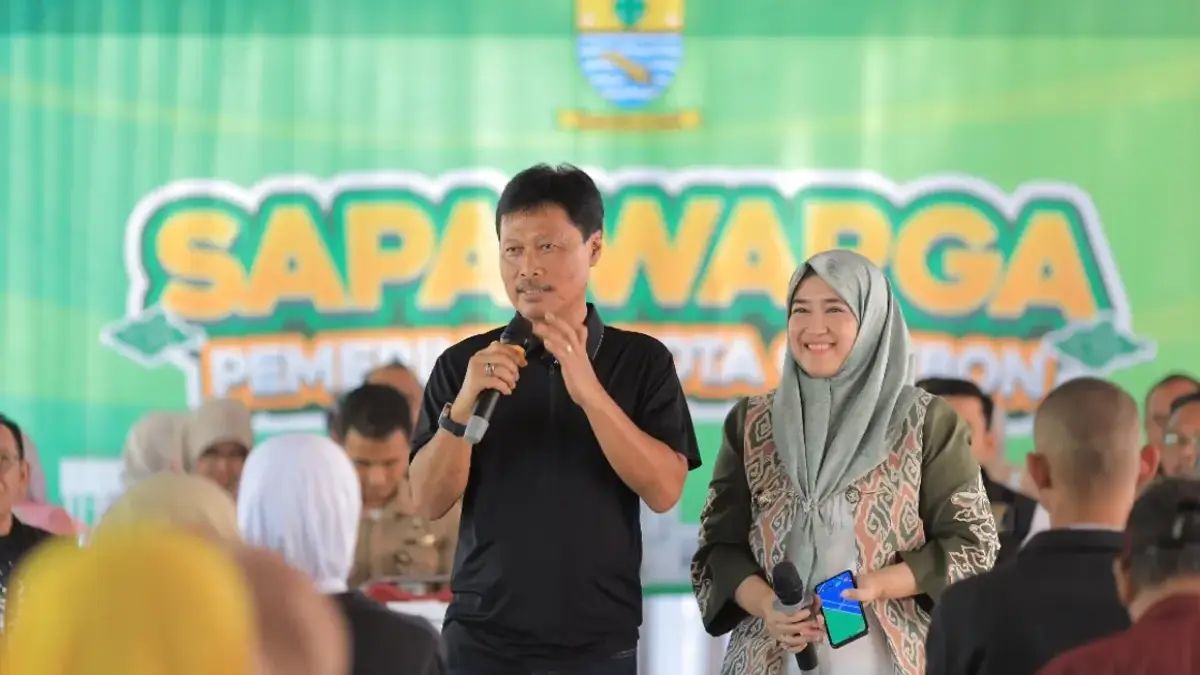 Walikota Effendi Edo dan Wakil Wali Kota Siti Farida