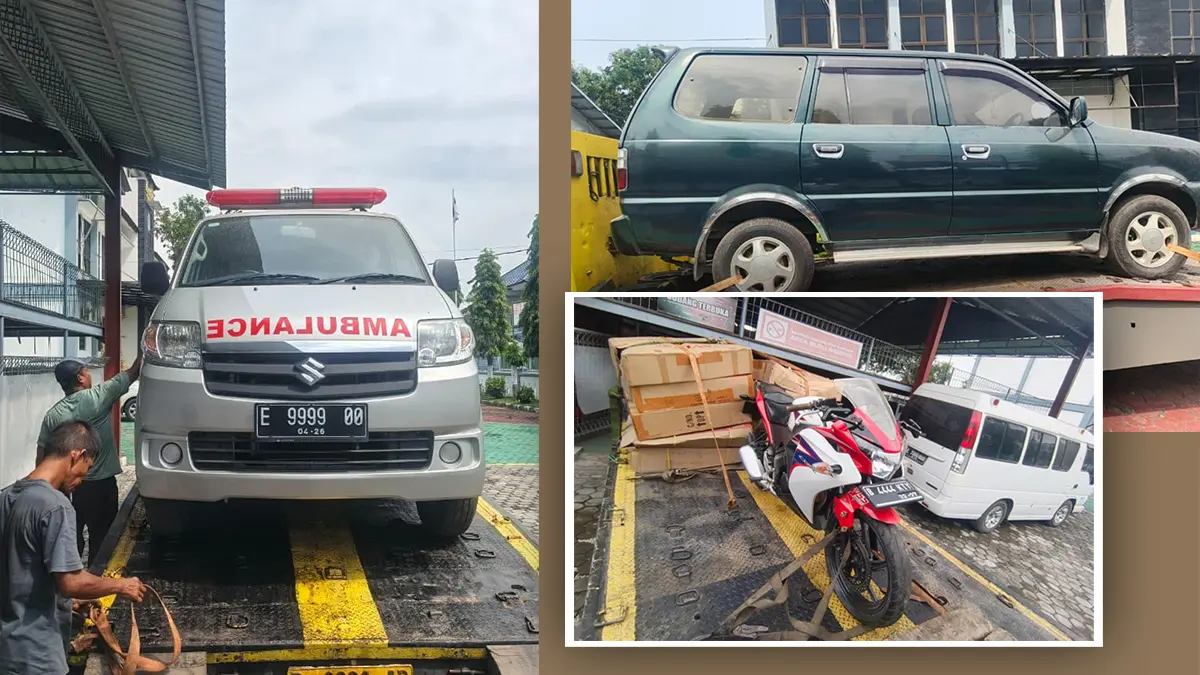 Tambahan Barang Bukti Terkait Satori, Mobil hingga Kursi Roda Dititipkan di Rupbasan Cirebon Tambahan Barang Bukti Terkait Satori