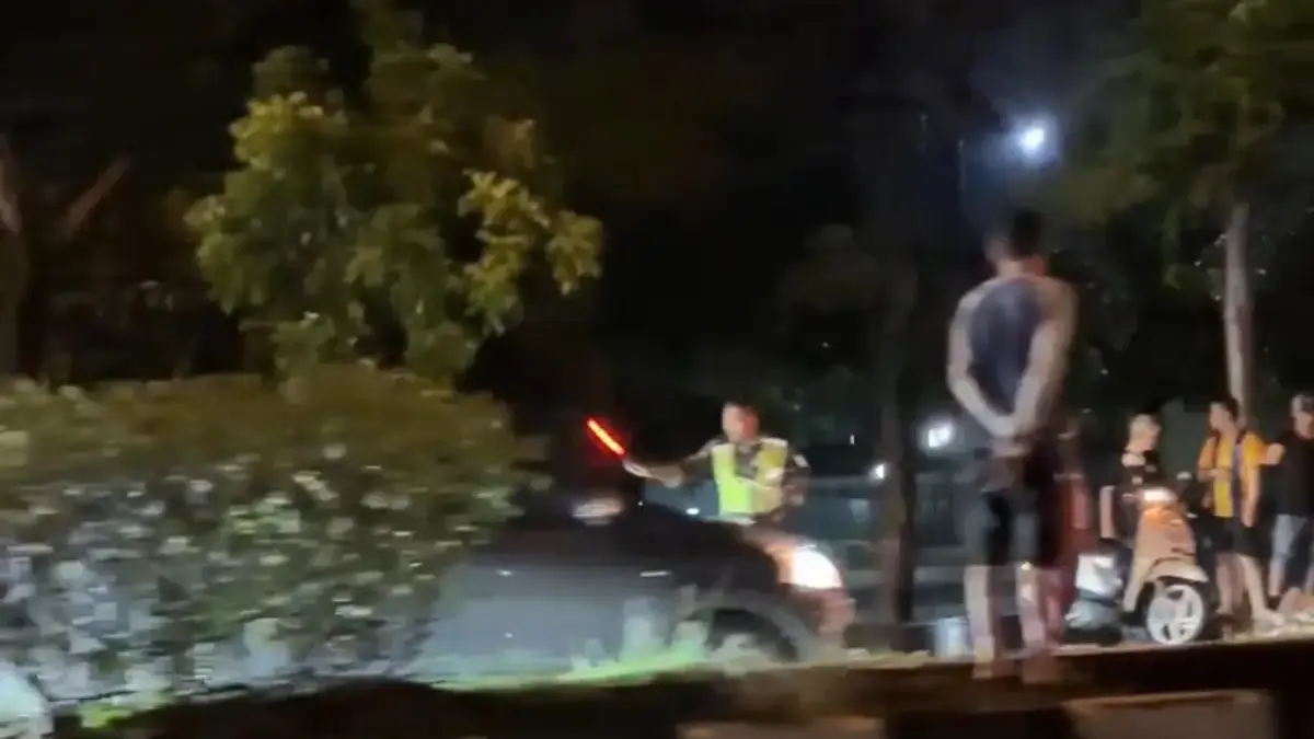 tabrak lari di jl by pass kota cirebon