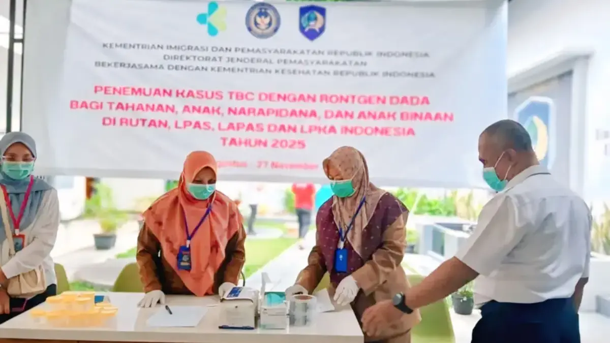 Deteksi Dini Penyakit Menular di Rutan Rutan Kelas I Cirebon